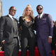 (L-R) Andre Harrell, Mary J. Blige, and Sean ‘Diddy’ Combs at Mary J. Blige star ceremony on January 11, 2018 in Hollywood, California.